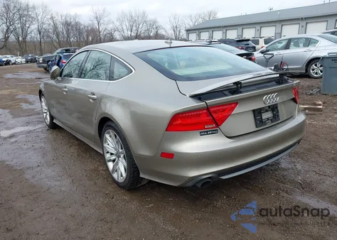 2012 Audi A7 Premium z USA, uszkodzony, nr VIN WAU2GAFC2CN052875